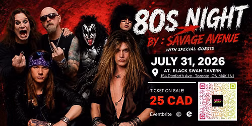 NIGHT OF 80s