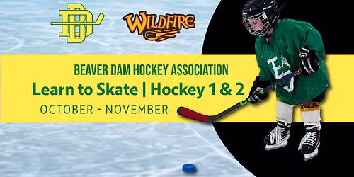 Learn to Skate (Hockey 1&2) - October 2026