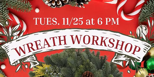 Christmas Wreath Workshop at Victory Brewing in Downingtown