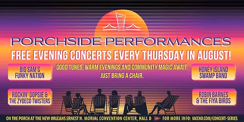 Porchside Performances: A Free Concert at Convention Center