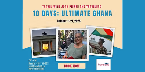 Experience Ghana in Luxury with Joan Pierre! 🇬🇭✨