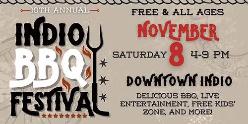 10th Annual Indio BBQ Festival