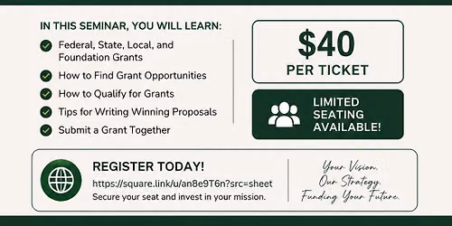 Grant Writing Seminar 