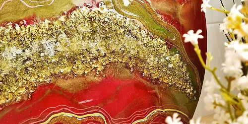 Christmas Resin Board Workshop