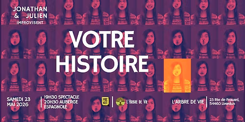 Votre histoire - spectacle d'improvisation 