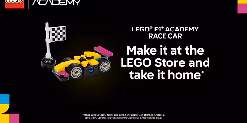 Build a LEGO\u00ae F1 ACADEMY\u2122 Mini build!