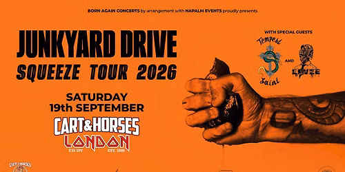 JUNKYARD DRIVE at Cart & Horses - London
