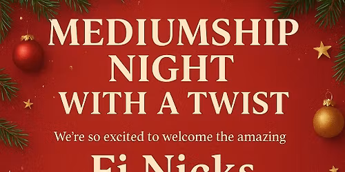 Mediumship night with a twist Christmas special