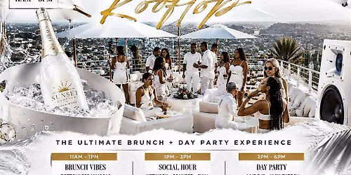 ALL WHITE ROOFTOP | Sunset Social Club