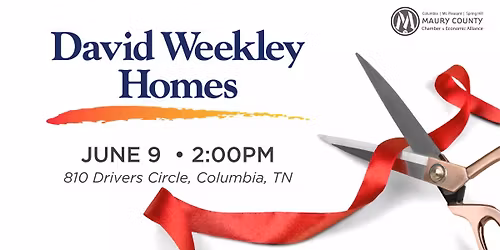 Ribbon Cutting for David Weekley Homes-Heritage Green Community