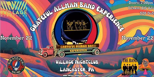 Grateful Allman Band Experience at Village Nightclub Nov 22