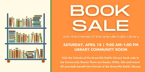 Book Sale with the Friends of the Granville Public Library