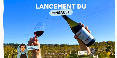  Lancement du Cinsault \ud83c\udf77 