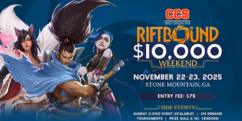 CCS Riftbound $10,000 Weekend