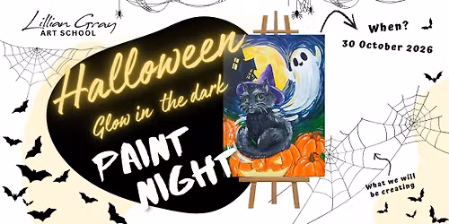 Halloween: Glow in the Dark Paint Night