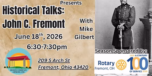 Historical Talks: John C. Fremont