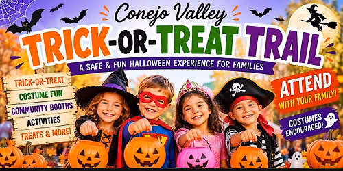 Attend  "Trick-or-Treat Trail" of Conejo Valley