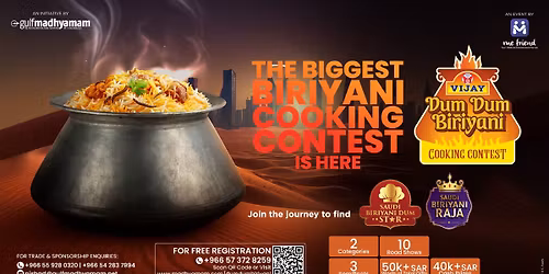 Vijay Dum Dum Biriyani Cooking Contest