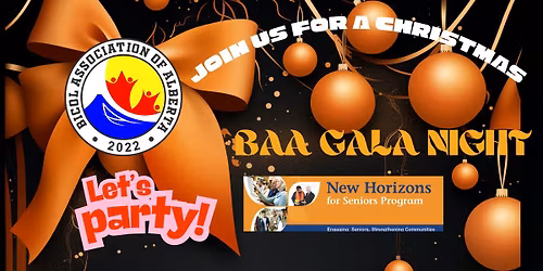 Bicol Association of Alberta Christmas Gala 2025