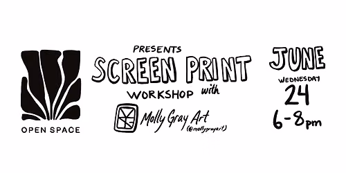 Screen Printing on Fabric with Molly Gray