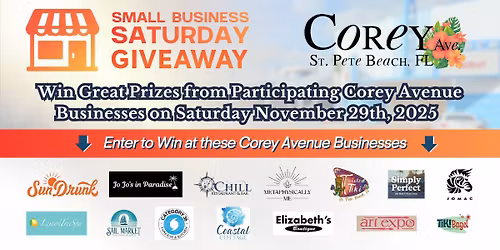 Small Business Saturday on Corey Avenue
