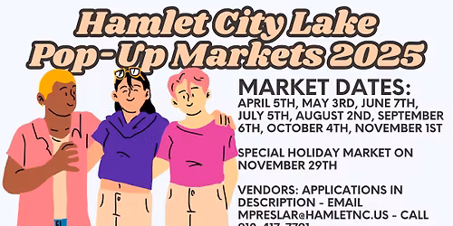 Hamlet City Lake Pop-Up Market