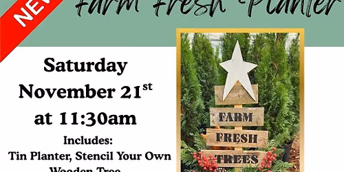 Farm Fresh Planter