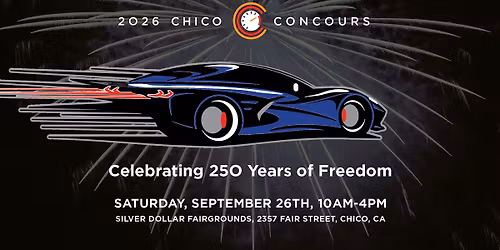 Chico Concours Car Show 2026