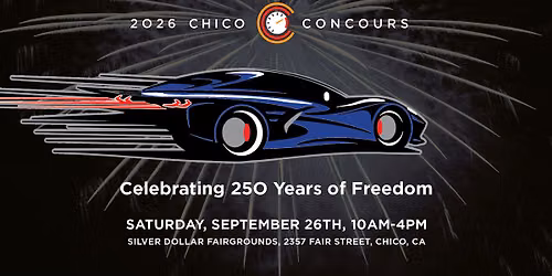 Chico Concours Car Show 2026