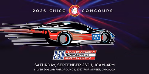 Chico Concours Car Show 2026