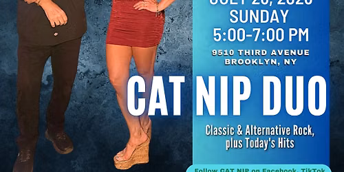 CAT NIP DUO Sunday Funday Summer Residency at the Wicked Monk