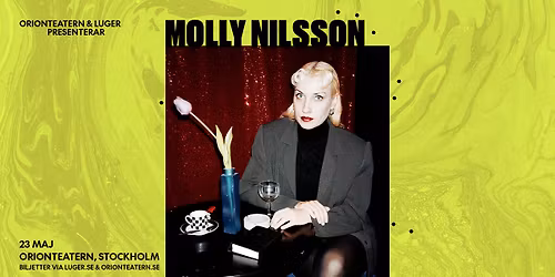 Molly Nilsson (+ Support Irma Krook) | 23 maj | Orionteatern, Stockholm