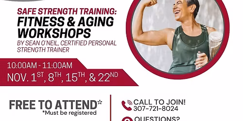 Safe Strength Training: Fitness & Aging Workshops