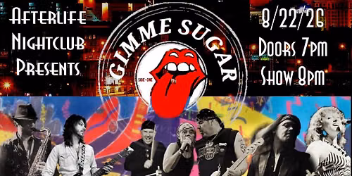 Gimme Sugar - A Tribute To The Rolling Stones! With Special Guests Rock Generation