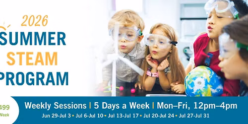 RSM Edison Summer STEAM Program. July 6-July 10