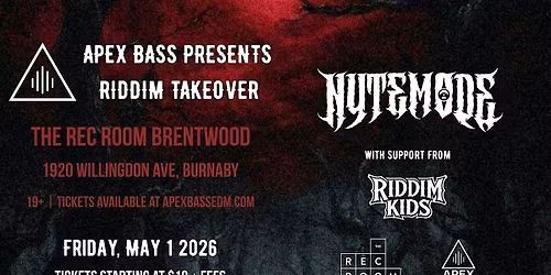 Apex Bass Presents Riddim Takeover