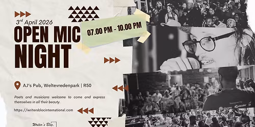 Writers Bloc - Open Mic Night