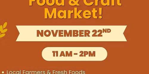 Date&Bite will be at Hidden Gem Farmer’s Market this Saturday 11/22/2025