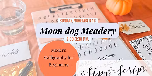 Sip & Script @ Moon Dog Meadery
