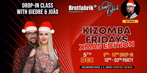 Kizomba Fridays Dec 5th - Christmas edition