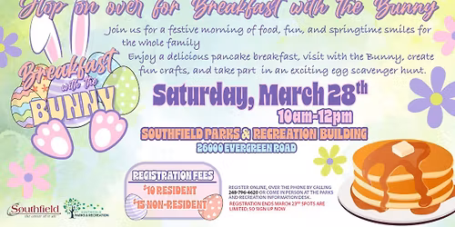 Breakfast with the Bunny