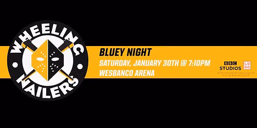 Nailers Hockey - Bluey Night
