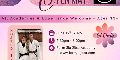 Women\u2019s open mat