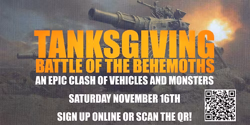 Tanksgiving: A Warhammer 40,000 Event