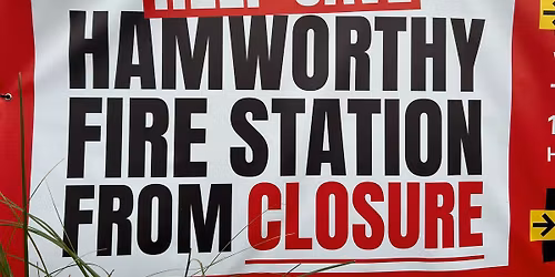 Save Hamworthy Fire Station Campaign Hosted by FBU members