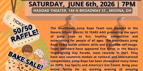 Heartbeats Jump Rope Team Medina Community Show