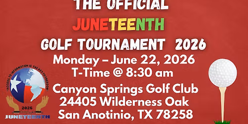 Juneteenth Golf Tournament 2026
