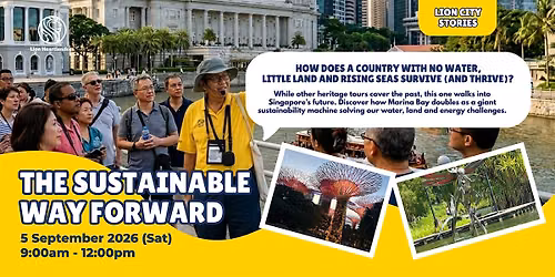 Lion City Stories 2026: The Sustainable Way Forward