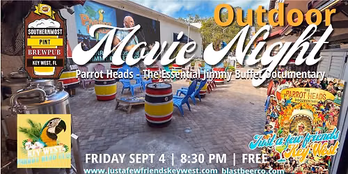Outdoor Movie: Parrot Heads \u2013 The Essential Jimmy Buffett Documentary