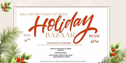 Hillsboro High School Holiday Bazaar